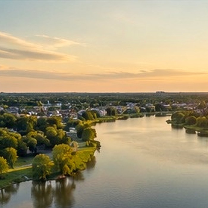 Vue de Repentigny, secteur desservi par Trois Pierre